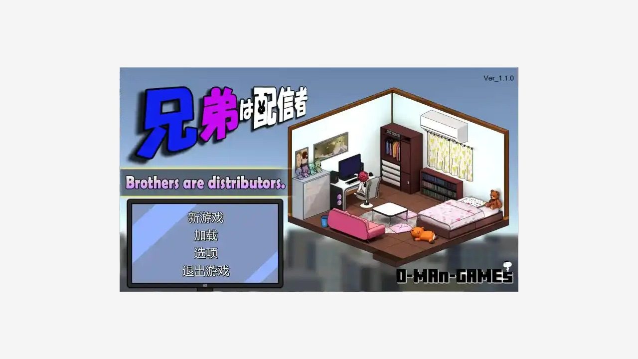 主播兄弟NTR二人 二人は配信者 玩法截图 2